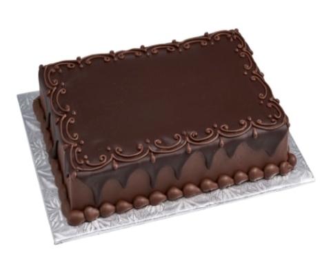 2 Gün Önceden Siparişli 100 Kişilik Çikolatalı Yaş Pasta