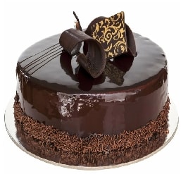 6-9 Kişilik Çikolatalı Yaş Pasta Şef İmzalı Modern