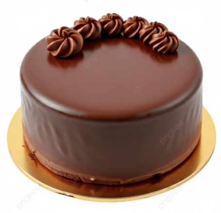 Çikolatalı Doğum Günü Pastası Küçük Boy 2-3 Kişilik
